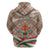 Hungary Christmas Hoodie with Red Green Plaid Pattern Crown and Double Cross Motif - Wonder Print Shop