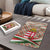 Hungary Christmas Puzzle with Red Green Plaid Pattern Crown and Double Cross Motif - Wonder Print Shop