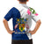 Turks and Caicos Islands Family Matching Tank Maxi Dress and Hawaiian Shirt with Flamingos Floral Pattern and National Crest Design - Wonder Print Shop