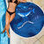 Turks and Caicos Islands Beach Blanket with Blue Ocean Whale and Coral Reef Design - Wonder Print Shop