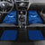 Turks and Caicos Islands Car Mats with Blue Ocean Whale and Coral Reef Design - Wonder Print Shop