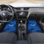 Turks and Caicos Islands Car Mats with Blue Ocean Whale and Coral Reef Design - Wonder Print Shop