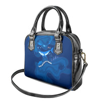 Turks and Caicos Islands Shoulder Handbag with Blue Ocean Whale and Coral Reef Design - Wonder Print Shop