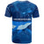 Turks and Caicos Islands T Shirt with Blue Ocean Whale and Coral Reef Design - Wonder Print Shop