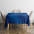 Turks and Caicos Islands Tablecloth with Blue Ocean Whale and Coral Reef Design - Wonder Print Shop
