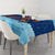 Turks and Caicos Islands Tablecloth with Red Crab and Ocean Wave Coral Reef Design - Wonder Print Shop