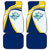 Turks and Caicos Islands Car Mats with Sea Shell Graphic and Yellow Blue Wave Design - Wonder Print Shop