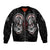 Viking Shieldmaiden Bomber Jacket with Viking Compass Vegvisir - Wonder Print Shop