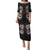 Viking Shieldmaiden Family Matching Puletasi Dress and Hawaiian Shirt with Viking Compass Vegvisir - Wonder Print Shop