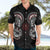 Viking Shieldmaiden Hawaiian Shirt with Viking Compass Vegvisir - Wonder Print Shop
