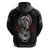 Viking Shieldmaiden Hoodie with Viking Compass Vegvisir - Wonder Print Shop