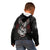 Viking Shieldmaiden Kid Hoodie with Viking Compass Vegvisir - Wonder Print Shop