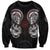 Viking Shieldmaiden Sweatshirt with Viking Compass Vegvisir - Wonder Print Shop