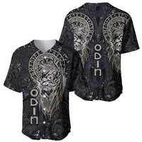 Viking Navigator Baseball Jersey Odin's Wisdom in Symbols - Wonder Print Shop