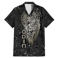 Viking Navigator Family Matching Mermaid Dress and Hawaiian Shirt Odin's Wisdom in Symbols - Wonder Print Shop