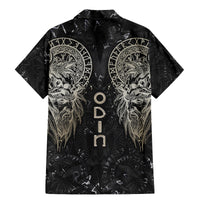 Viking Navigator Family Matching Mermaid Dress and Hawaiian Shirt Odin's Wisdom in Symbols - Wonder Print Shop
