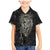 Viking Navigator Family Matching Mermaid Dress and Hawaiian Shirt Odin's Wisdom in Symbols - Wonder Print Shop