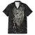 Viking Navigator Family Matching Summer Maxi Dress and Hawaiian Shirt Odin's Wisdom in Symbols - Wonder Print Shop