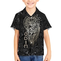 Viking Navigator Hawaiian Shirt Odin's Wisdom in Symbols - Wonder Print Shop