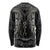 Viking Navigator Long Sleeve Shirt Odin's Wisdom in Symbols - Wonder Print Shop