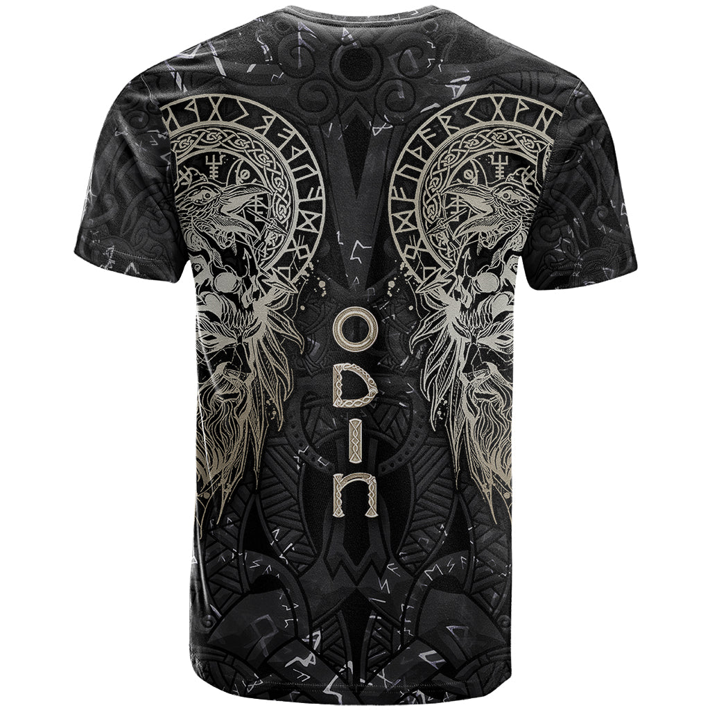 Viking Navigator T Shirt Odin's Wisdom in Symbols - Wonder Print Shop