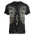 Viking Navigator Women V Neck T Shirt Odin's Wisdom in Symbols - Wonder Print Shop