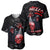 Hello Darkness My Old Friend Skull Baseball Jersey - Wonder Print Shop