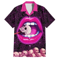 Skull Family Matching Puletasi Dress and Hawaiian Shirt Don't Cry Say Fuck You And Smile - Wonder Print Shop