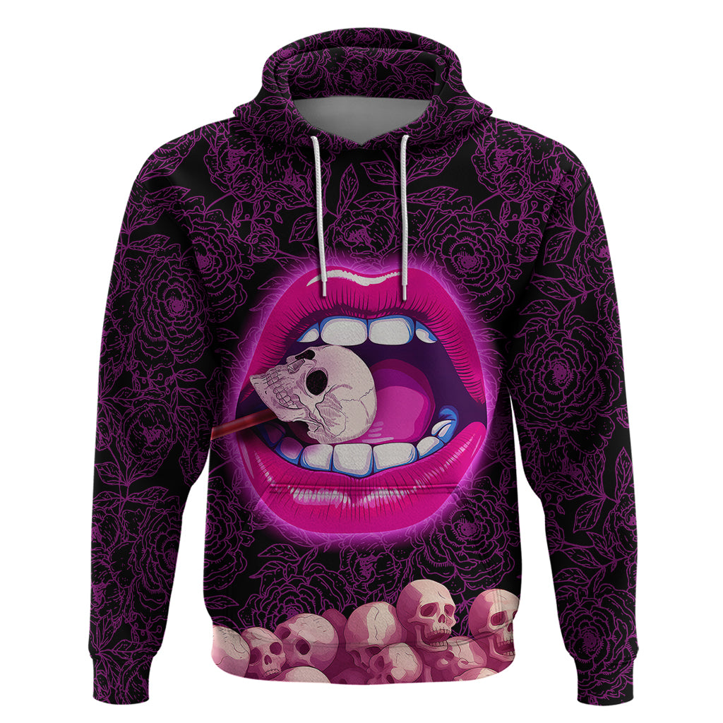 Skull Hoodie Don't Cry Say Fuck You And Smile - Wonder Print Shop