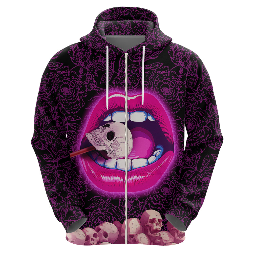 Skull Hoodie Don't Cry Say Fuck You And Smile - Wonder Print Shop