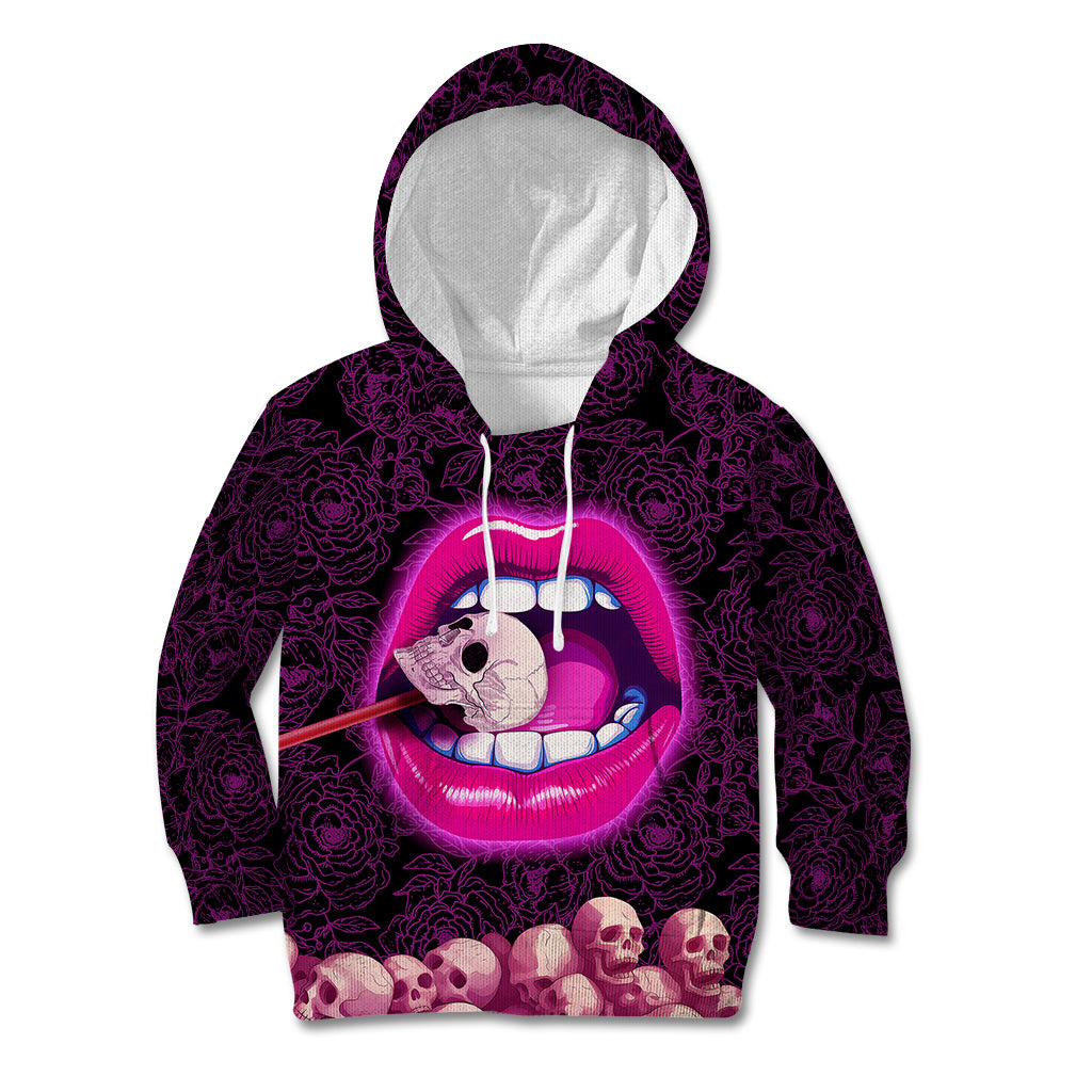Skull Kid Hoodie Don't Cry Say Fuck You And Smile - Wonder Print Shop