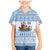 Greece Christmas Family Matching Mermaid Dress and Hawaiian Shirt with Santa Rowing Boat Greek Flag Laurel Wreath Parthenon and Blue White Pattern Design - Wonder Print Shop