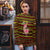 Uganda Christmas Ugly Christmas Sweater with Flamingo Lights Uganda Flag and Black Red Yellow Tribal Pattern Design - Wonder Print Shop