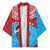 Aruba Christmas Kimono with Santa Fish Aruba Flag Ocean Icons and Red Blue Holiday Pattern Design - Wonder Print Shop