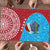 Aruba Christmas Puzzle with Santa Fish Aruba Flag Ocean Icons and Red Blue Holiday Pattern Design - Wonder Print Shop