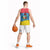 Aruba Christmas Basketball Jersey with Fish Christmas Tree Aruba Flag and Red Blue Yellow Tropical Pattern Design - Wonder Print Shop