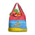 Aruba Christmas Grocery Bag with Fish Christmas Tree Aruba Flag and Red Blue Yellow Tropical Pattern Design - Wonder Print Shop