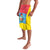 Aruba Christmas Lavalava with Fish Christmas Tree Aruba Flag and Red Blue Yellow Tropical Pattern Design - Wonder Print Shop