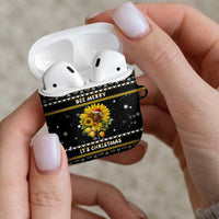 Bee Merry Its Time Christmas AirPods Case Xmas Holiday Patterns - Wonder Print Shop