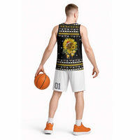 Bee Merry Its Time Christmas Basketball Jersey Xmas Holiday Patterns - Wonder Print Shop