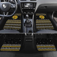 Bee Merry Its Time Christmas Car Mats Xmas Holiday Patterns - Wonder Print Shop