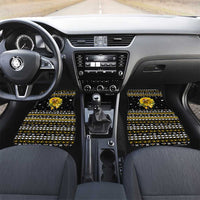 Bee Merry Its Time Christmas Car Mats Xmas Holiday Patterns - Wonder Print Shop