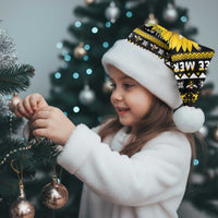Bee Merry Its Time Christmas Santa Hat Xmas Holiday Patterns - Wonder Print Shop
