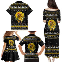 Bee Merry Its Time Christmas Family Matching Puletasi and Hawaiian Shirt Xmas Holiday Patterns - Wonder Print Shop