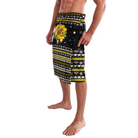 Bee Merry Its Time Christmas Lavalava Xmas Holiday Patterns - Wonder Print Shop