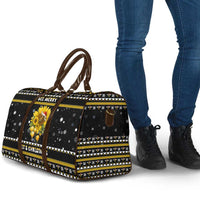 Bee Merry Its Time Christmas Travel Bag Xmas Holiday Patterns - Wonder Print Shop
