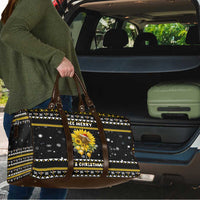 Bee Merry Its Time Christmas Travel Bag Xmas Holiday Patterns - Wonder Print Shop