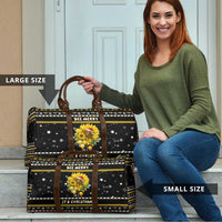 Bee Merry Its Time Christmas Travel Bag Xmas Holiday Patterns - Wonder Print Shop