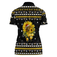 Bee Merry Its Time Christmas Women Polo Shirt Xmas Holiday Patterns - Wonder Print Shop