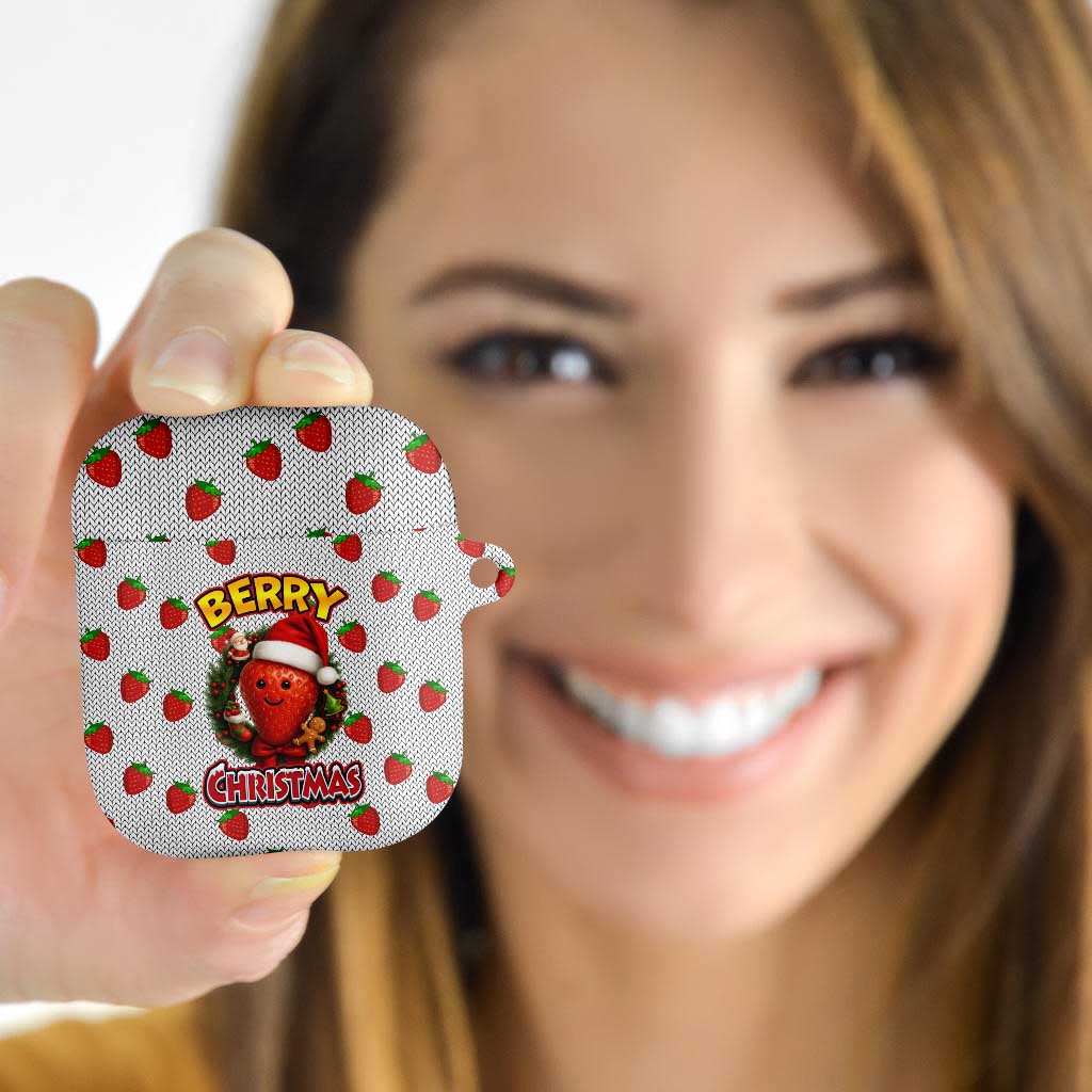 Berry ChristmasYall Christmas AirPods Case Xmas Holiday Patterns - Wonder Print Shop